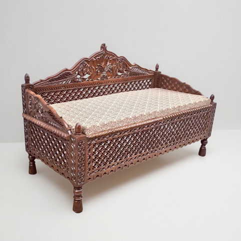wooden day bed