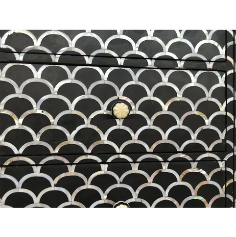 mother of pearl inlay sideboard