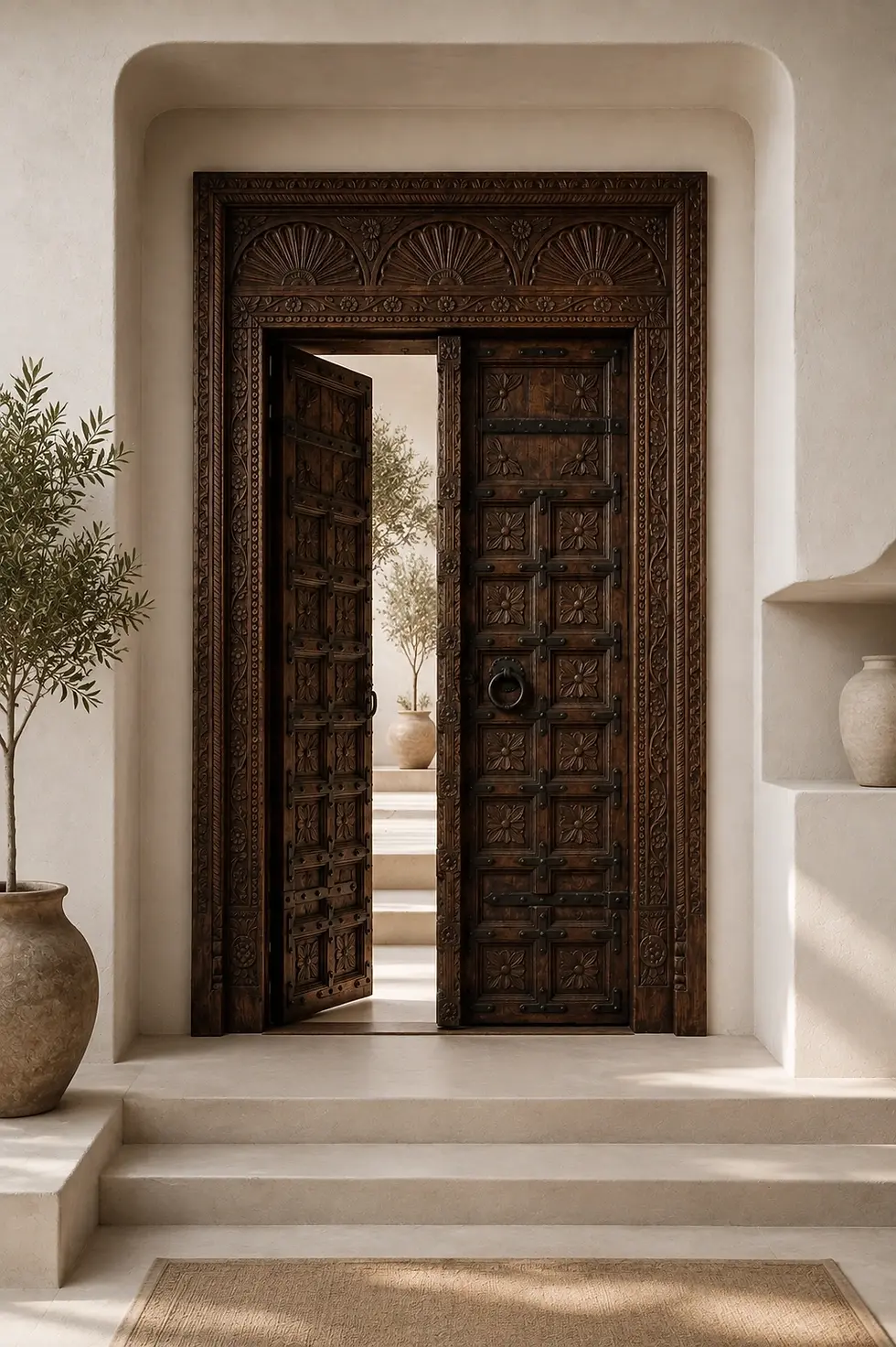 antique indian doors