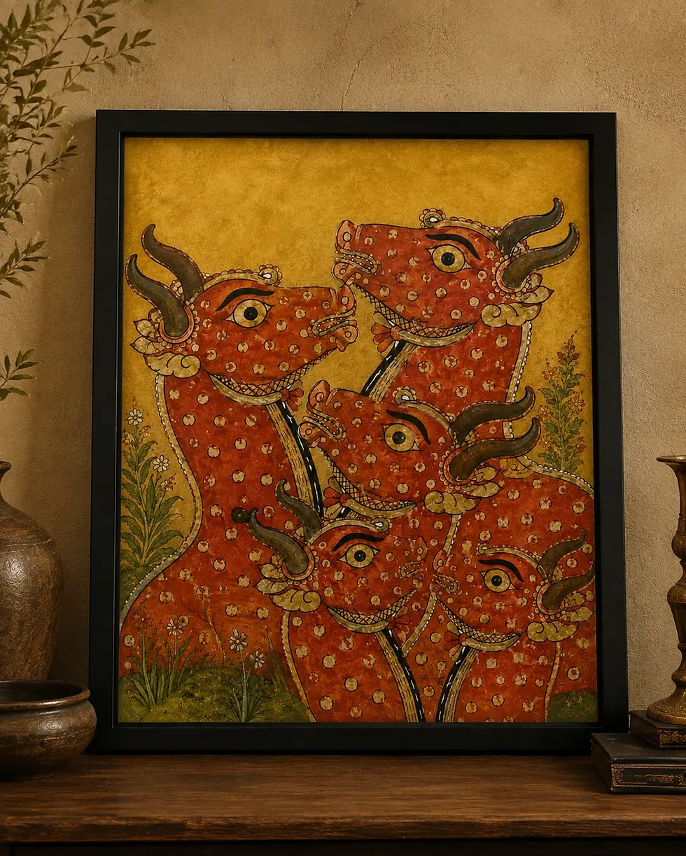 indian heritage wall art poster