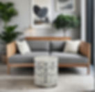 bone inlay night stand