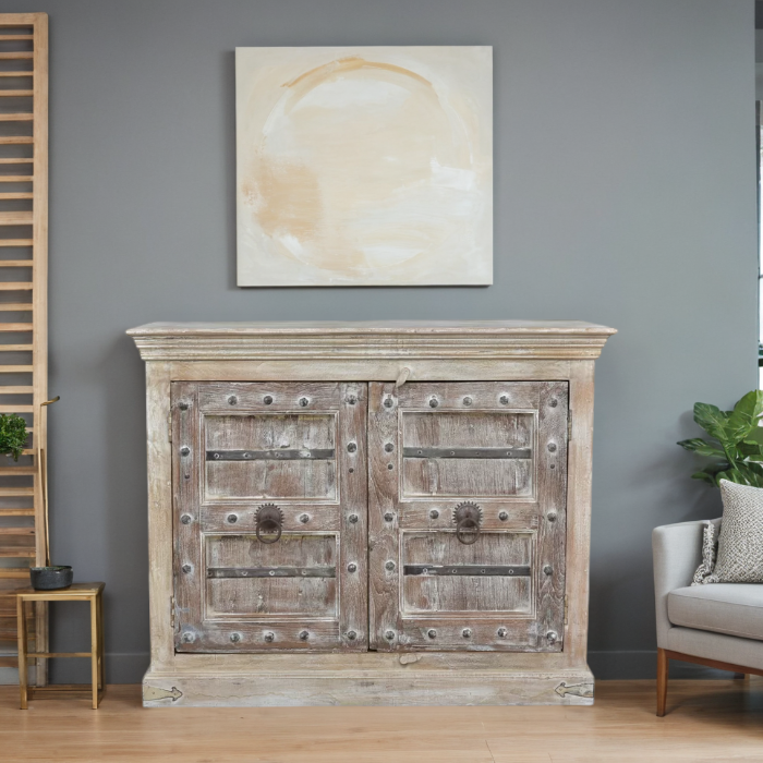 The Adarang Rustic Wooden Cabinet | The Jodhpore