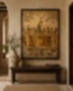 krishna wall poster