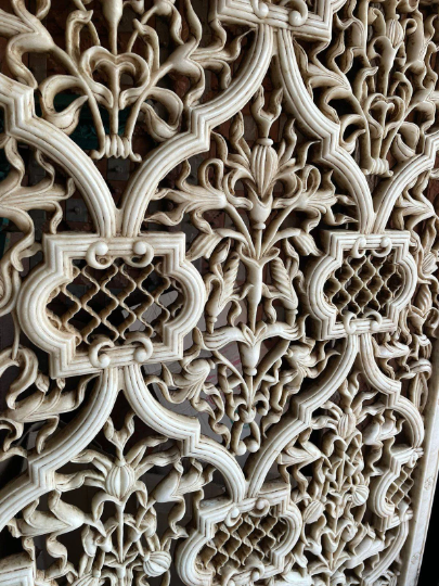 Thumbnail: The Taj Mahal Antique Marble Wall Decor | The Jodhpore