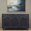 Thumbnail: The Gajapati Rustic Black Jaali Sideboard