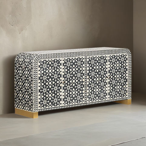 bone inlay sideboard