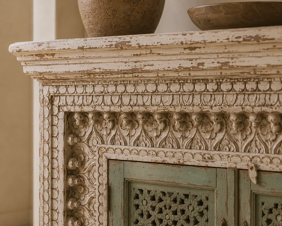 Thumbnail: carved wooden cabinet