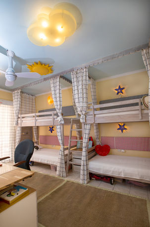 Villa Michel-Angelo, vacational rentals, Karpathos, Greece, Children's fun room.