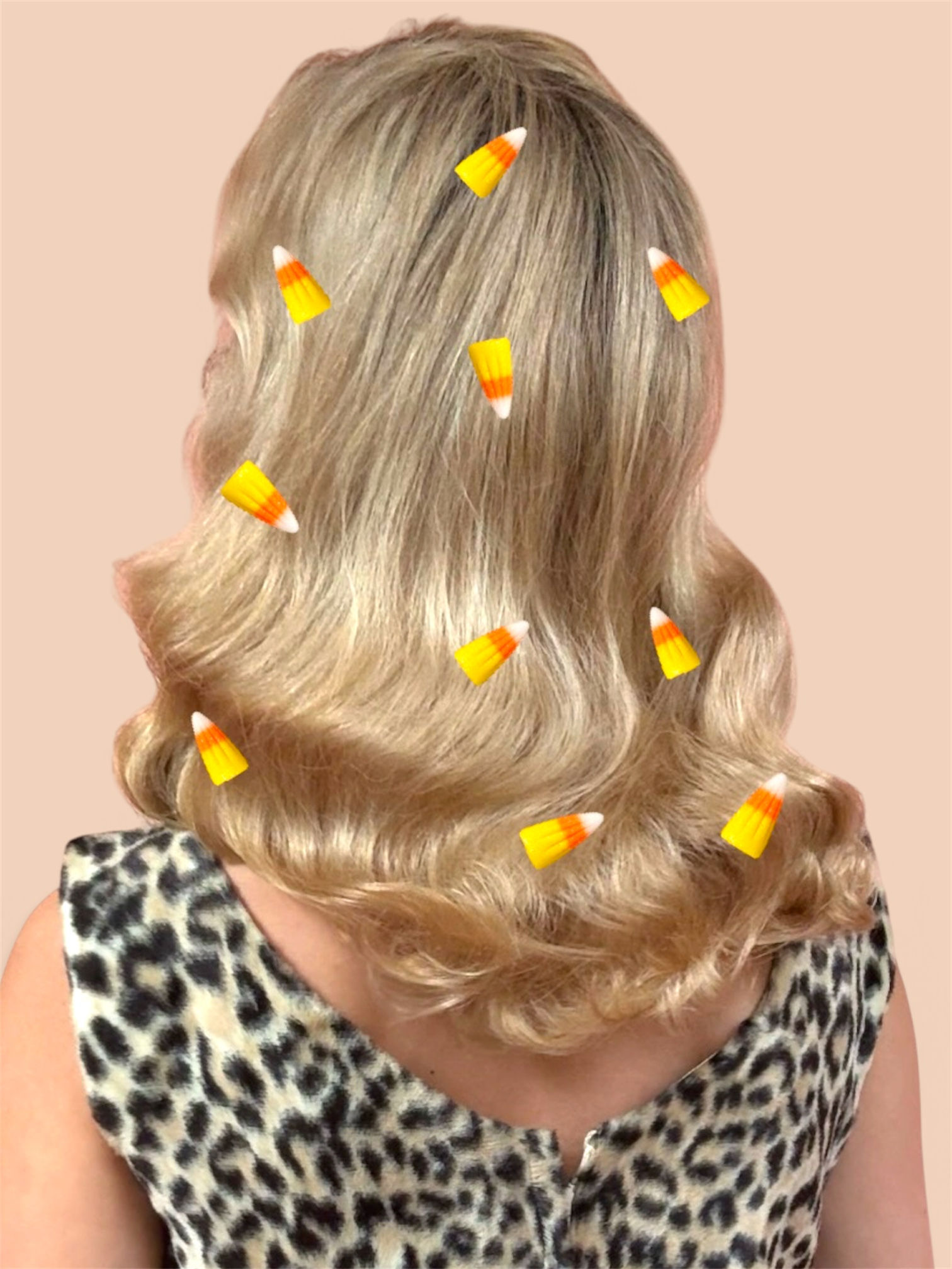Candy Corn Gal Clips 