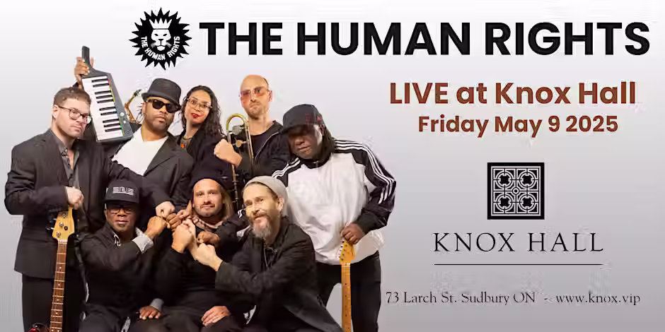 THE HUMAN RIGHTS - LIVE at Knox Hall