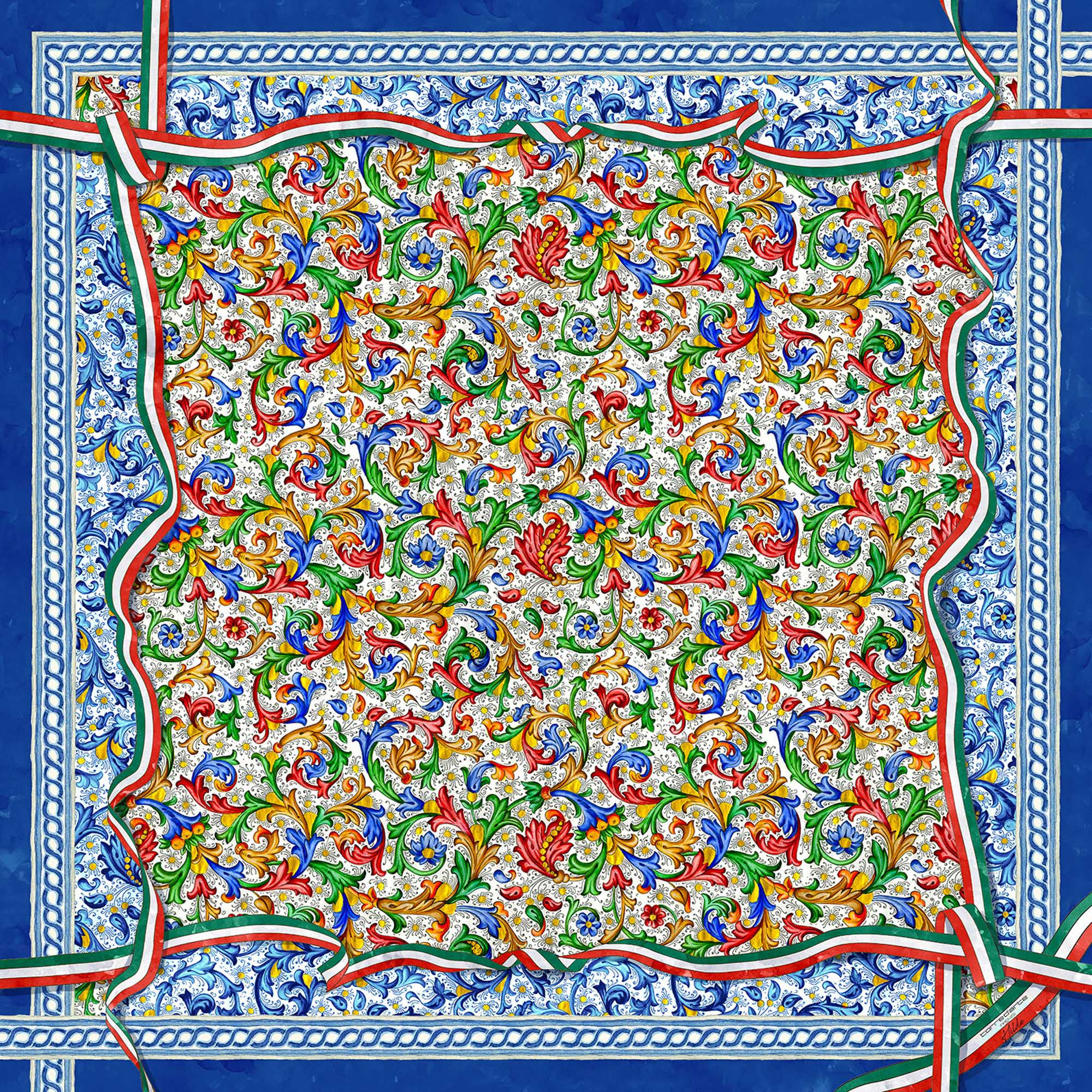 Foulard Carta Fiorentina