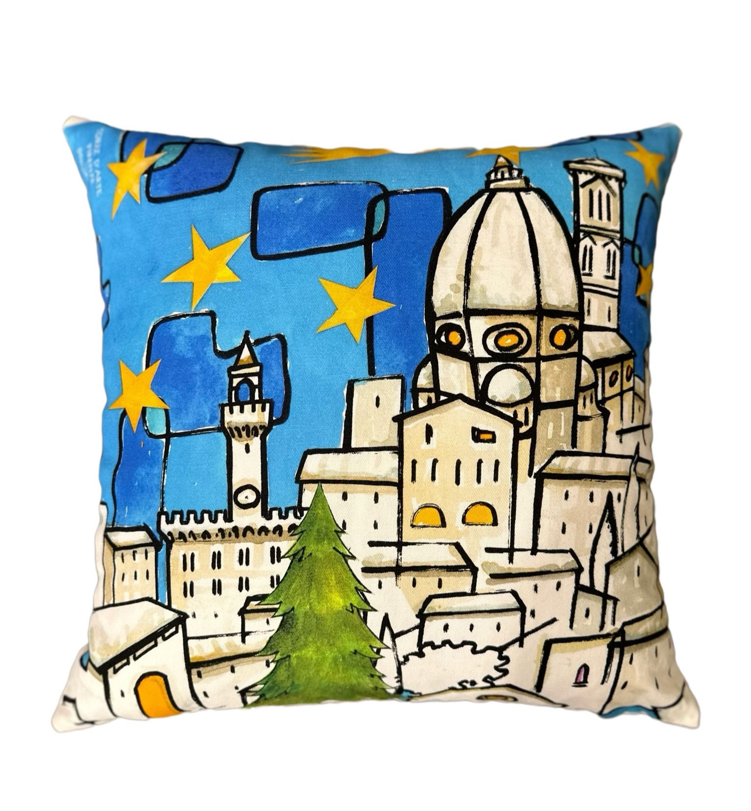 Christmas Blu | Cuscino