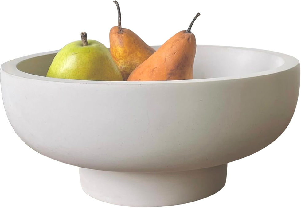 Decorated ceramic bowl