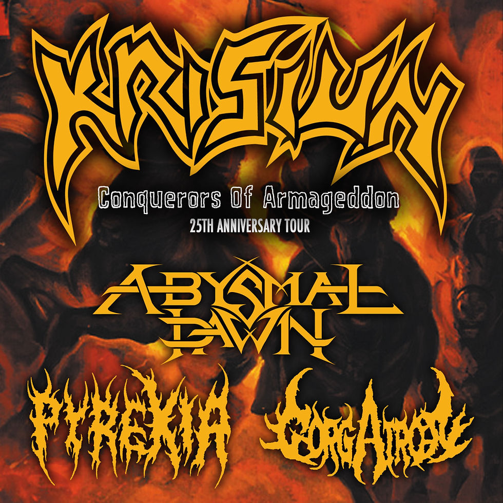 KRISIUN “Conquerors of Armageddon” – 25th Anniversary Tour