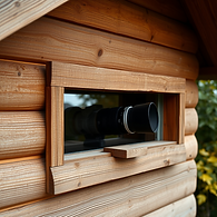 Photo of birdwatching hide
