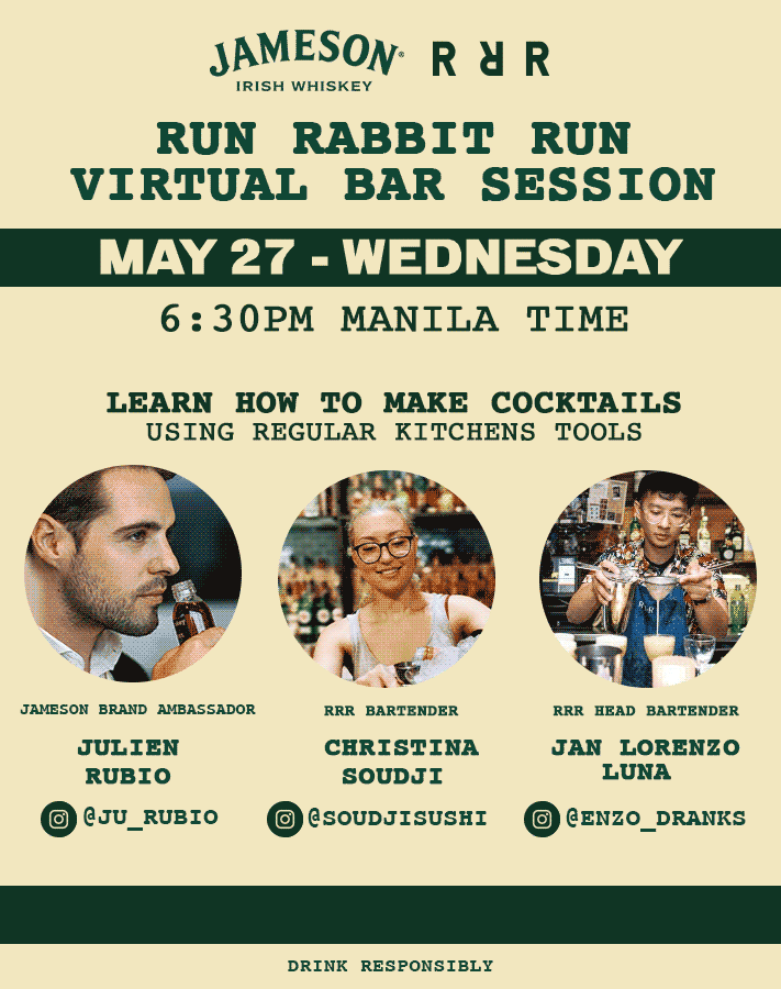 Bar sessions with Jameson x Run Rabbit Run