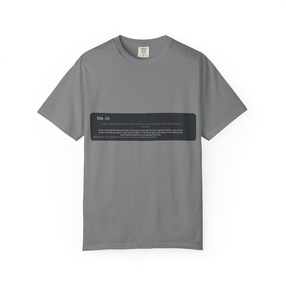 Grey t-shirt with definition print