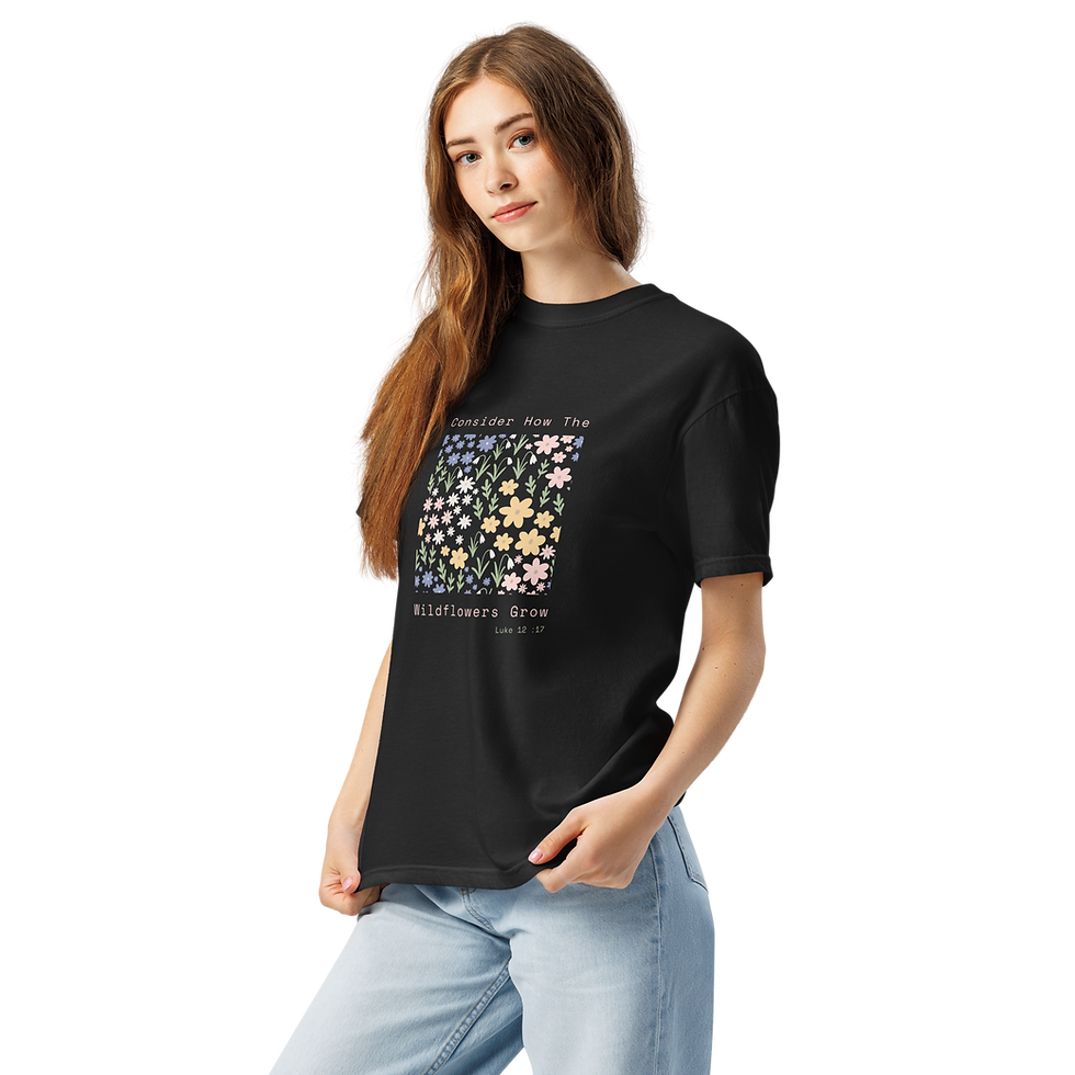Thumbnail: Consider the wildflowers - 100% cotton