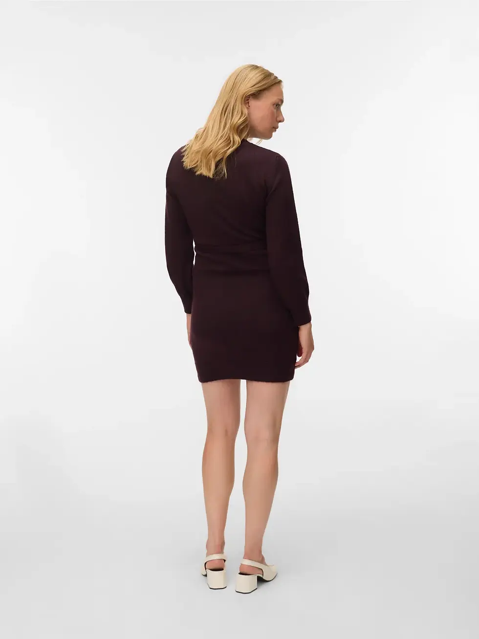 Miniatura: MLNEWANNE L/S ABK KNIT DRESS A. NOOS