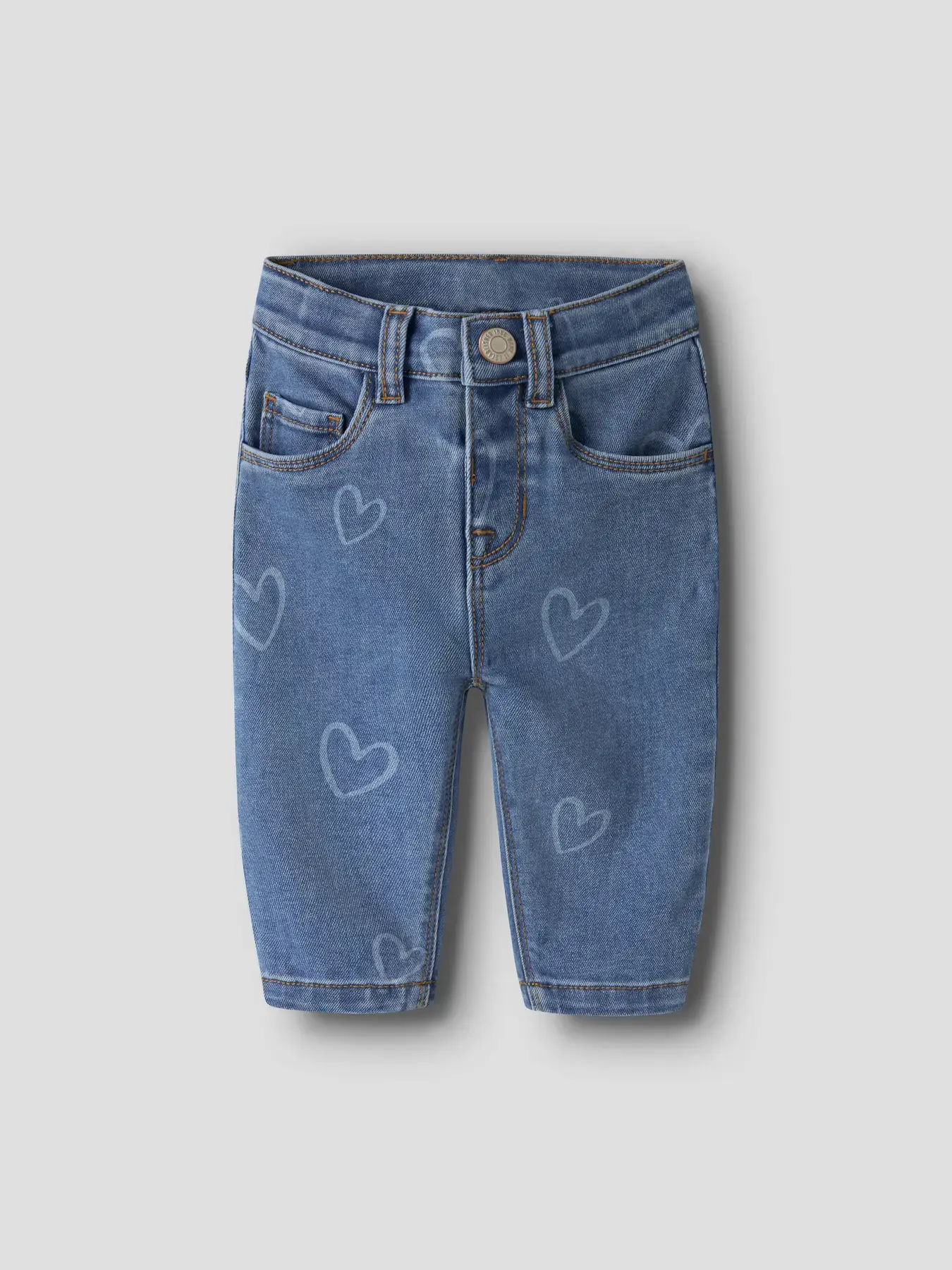 NBFROSE MOM AOP JEANS 4044-ON NOOS