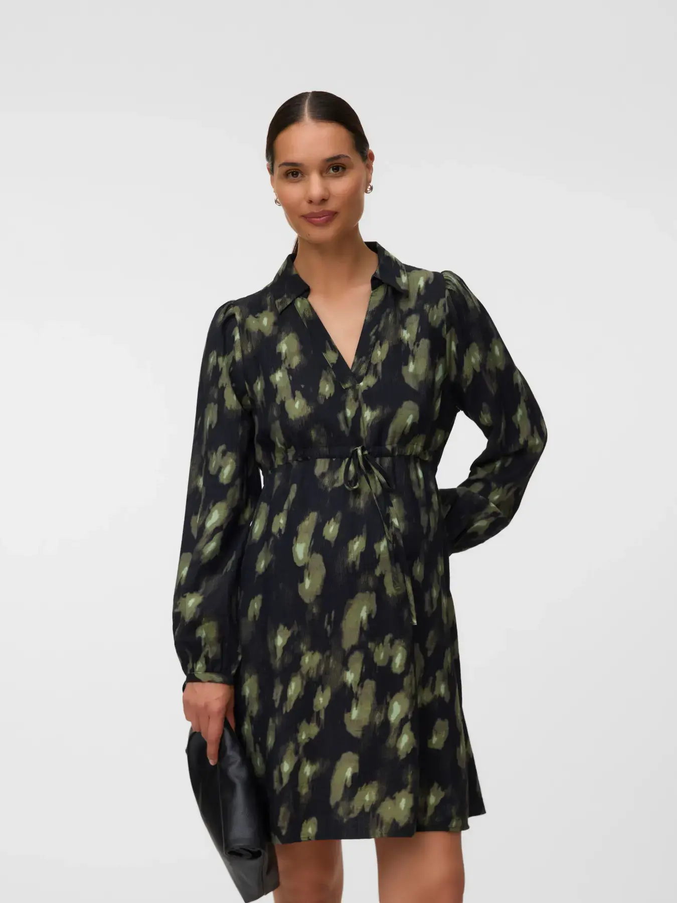 VMMLANINI L/S SHORT DRESS WVN