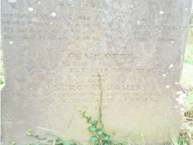 WJames Grave.JPG