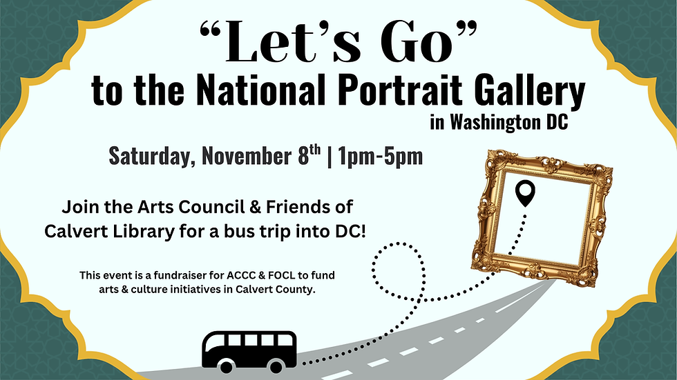 "Let's Go" to the National Portrait Gallery!