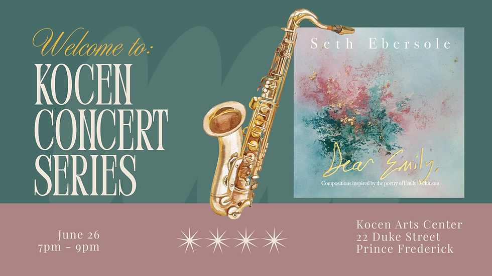 Kocen Concert Series Session 2: "Dear Emily"