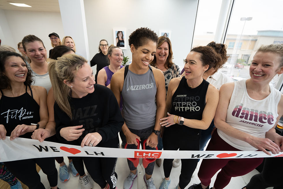 Jazzercise Lake Highlands Chamber Ribbon Cutting - Dallas, Texas