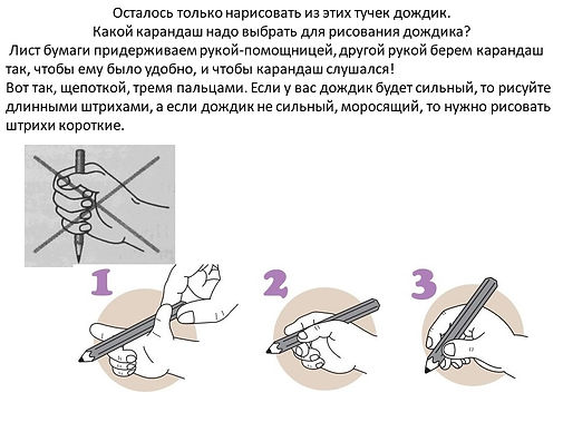 Аппликация с элементами рисования с деть