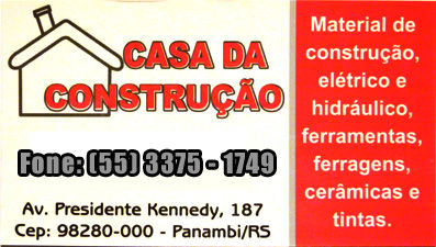 CASA DA CONSTRUÇÃO