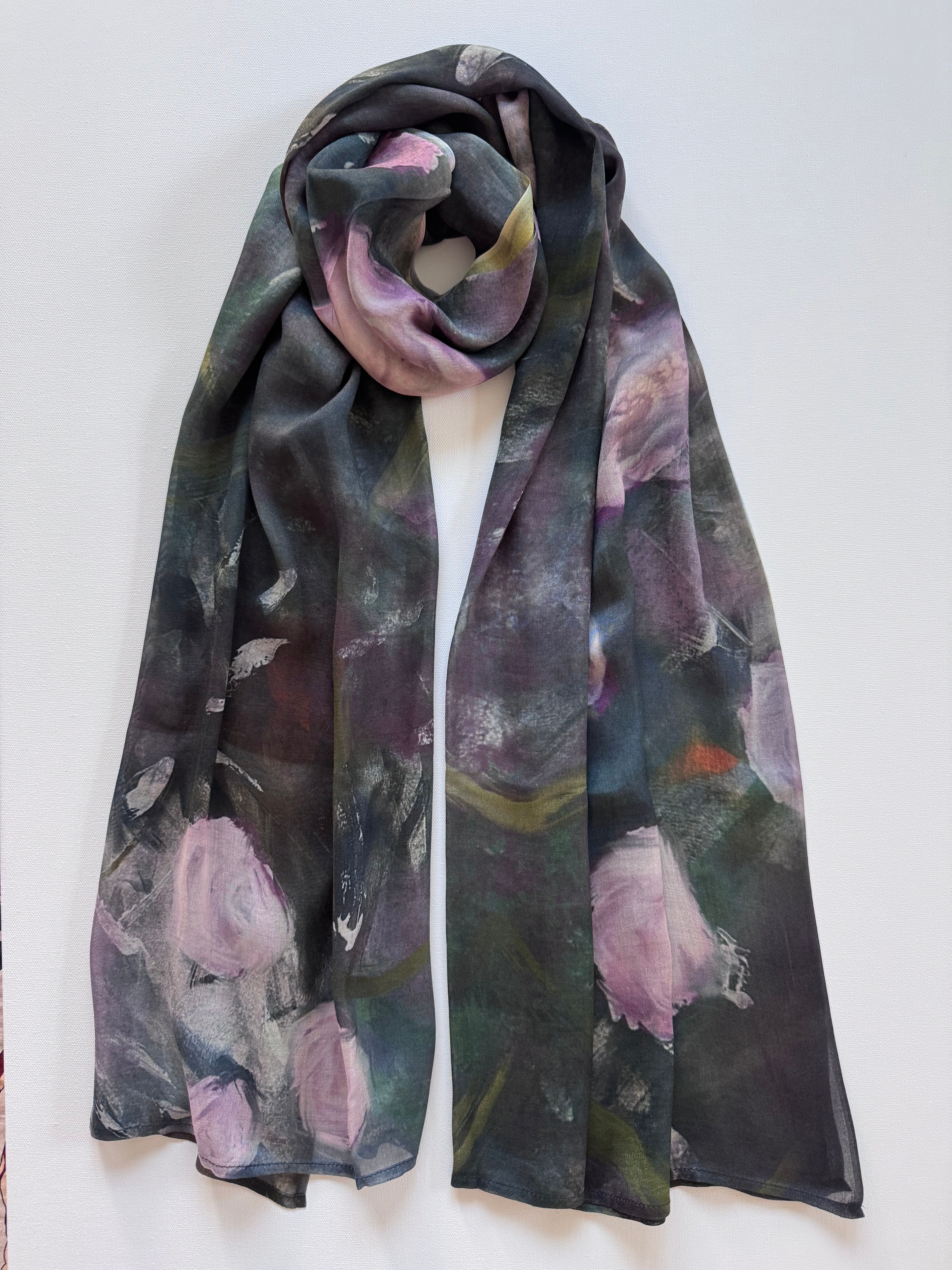 Vintage Rose Scarf