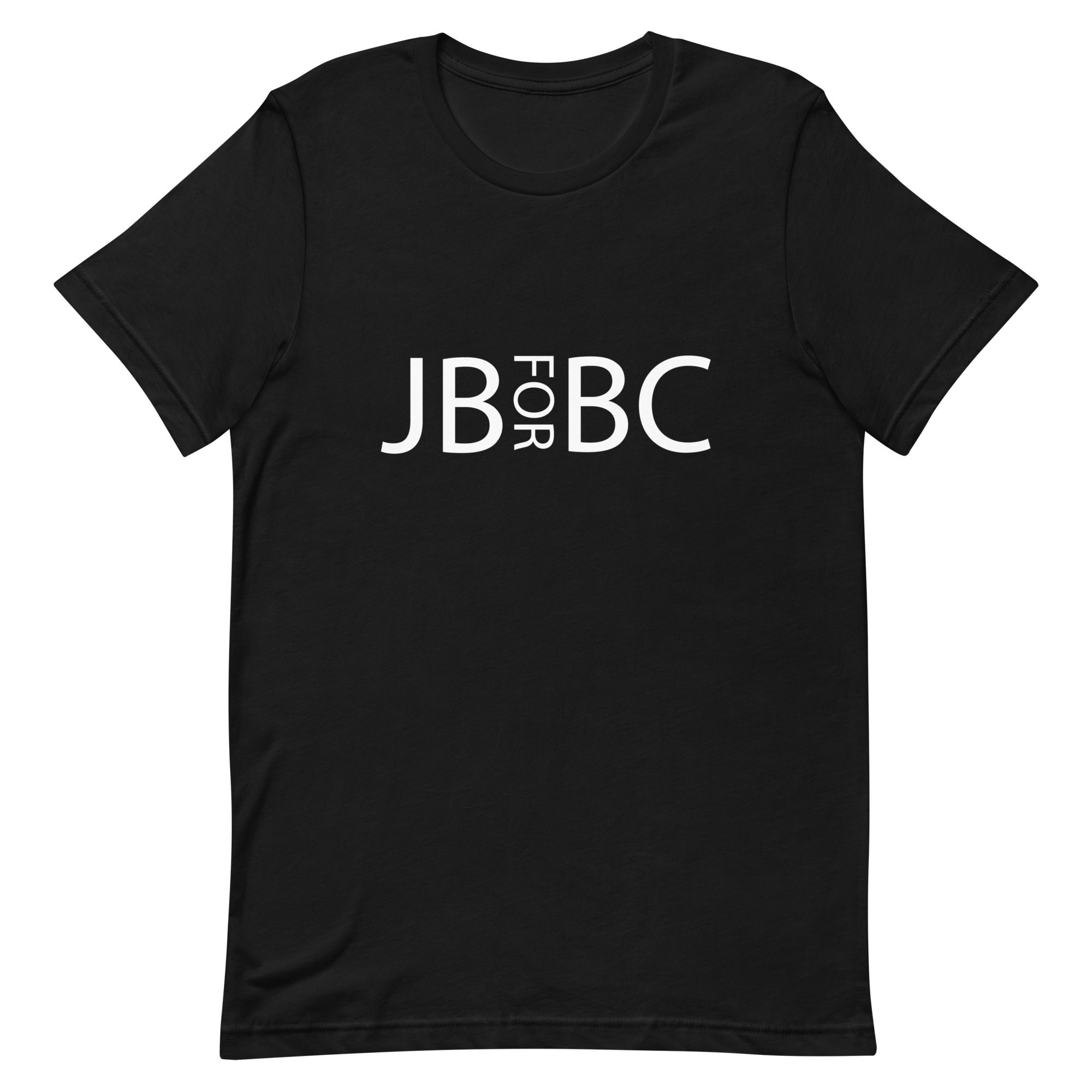 JBforBC Black T-Shirt