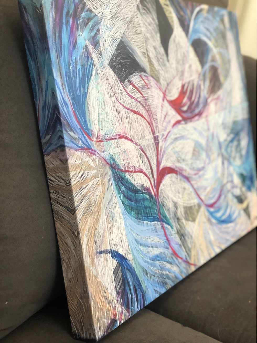 Thumbnail: Deep Ocean Dream (Canvas Print )