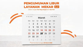 Service Announcement: MEKAR Holiday Schedule for Nyepi and Eid al-Fitr