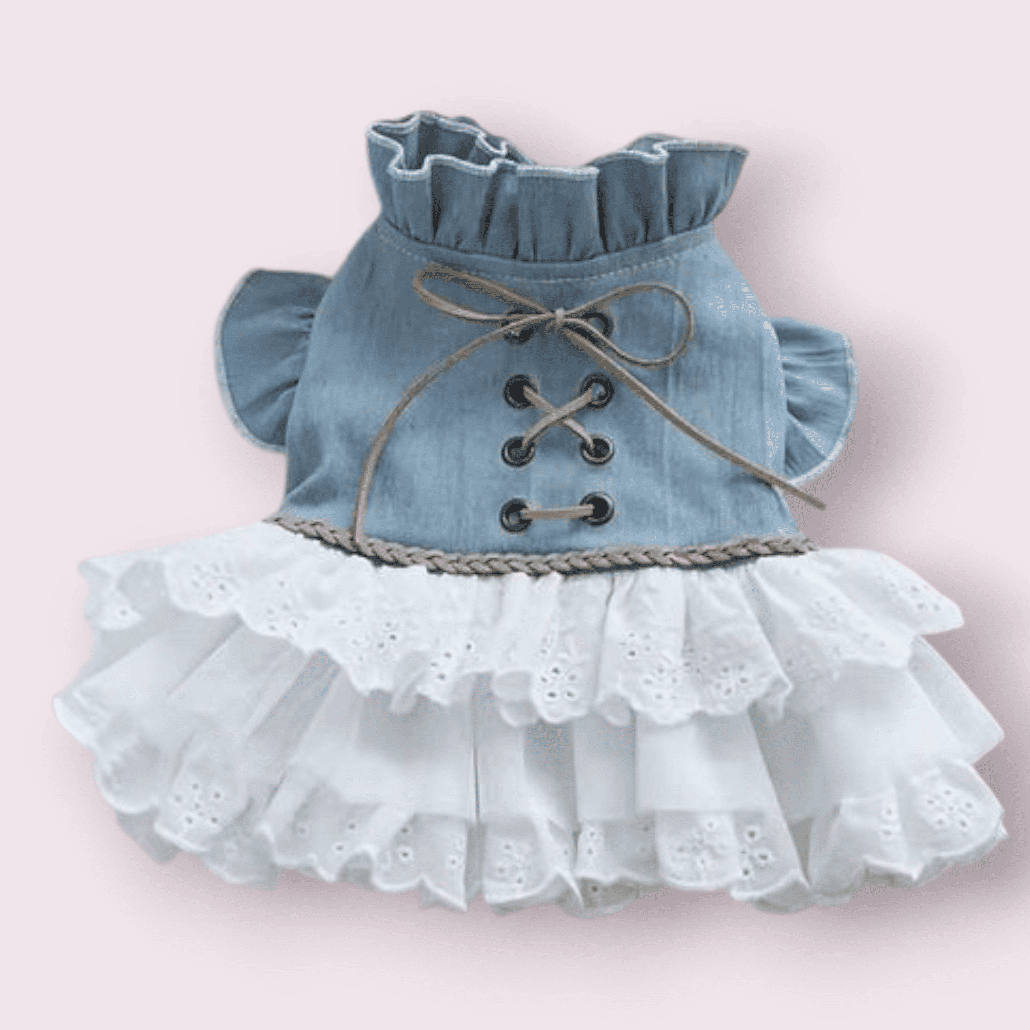 Vestito elegante per cani e gatti in stile vintage da cerimonia