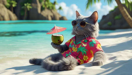 Gatti in vacanza, meglio portarli o lasciarli tranquilli a casa? Te lo racconta Lilly