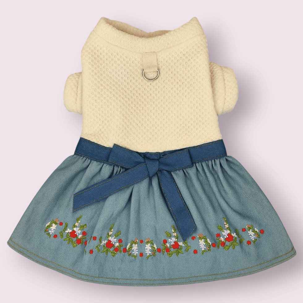 Vestito elegante per cani piccoli Outfit da cerimonia