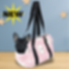 Borsa trasportino per cani e gatti con Orsetti Rosa Nobleza