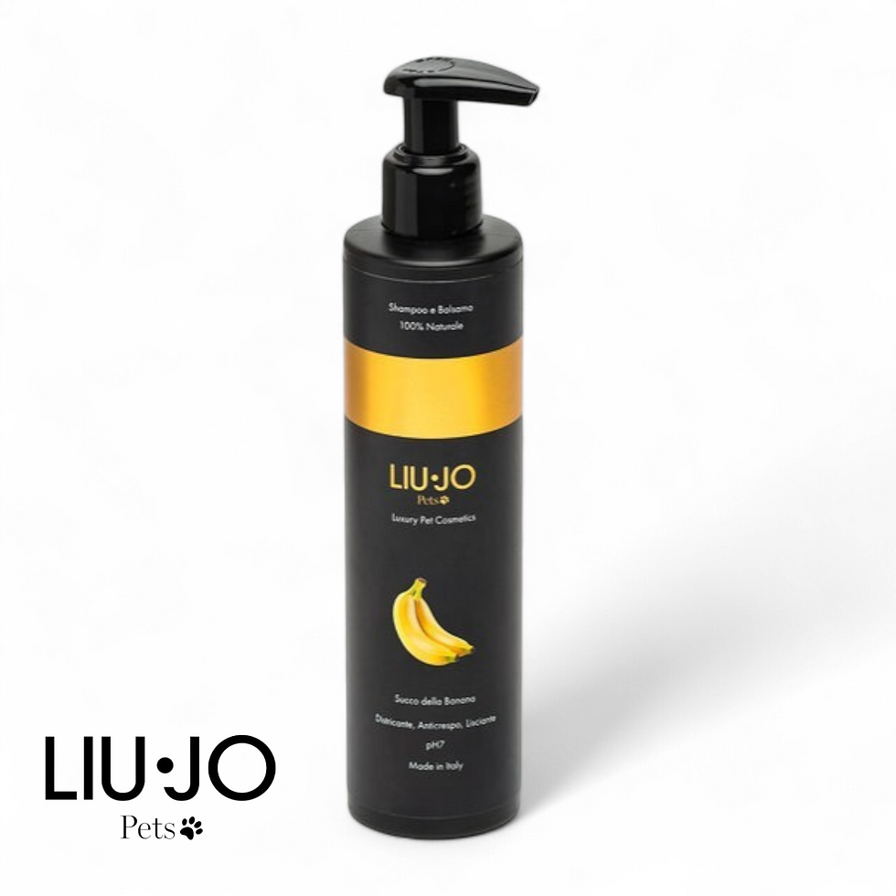 Shampoo e Balsamo per Cani e Gatti alla banana LIU-JO