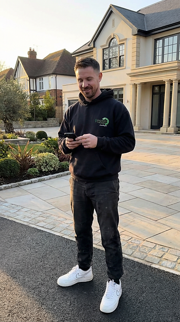 James Brown founder of Paving the Way Landscapes