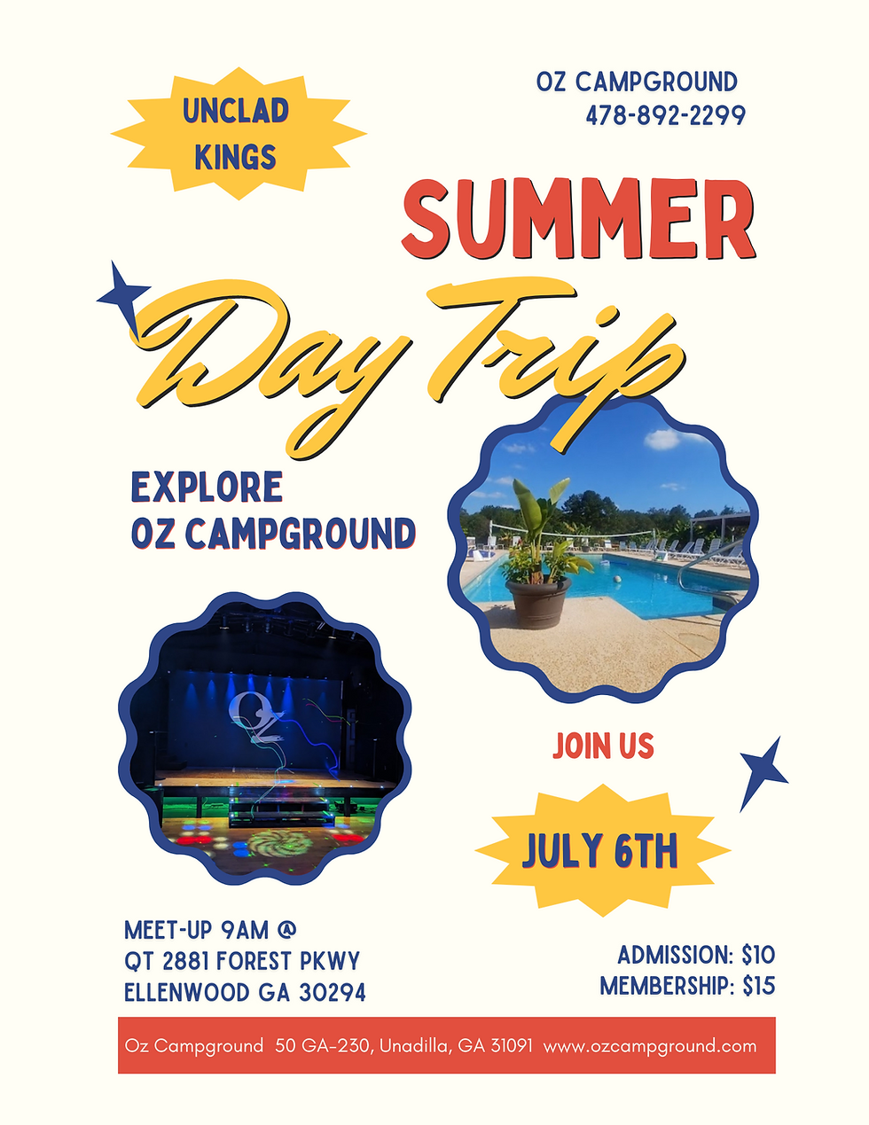 OZ Campground Day Trip