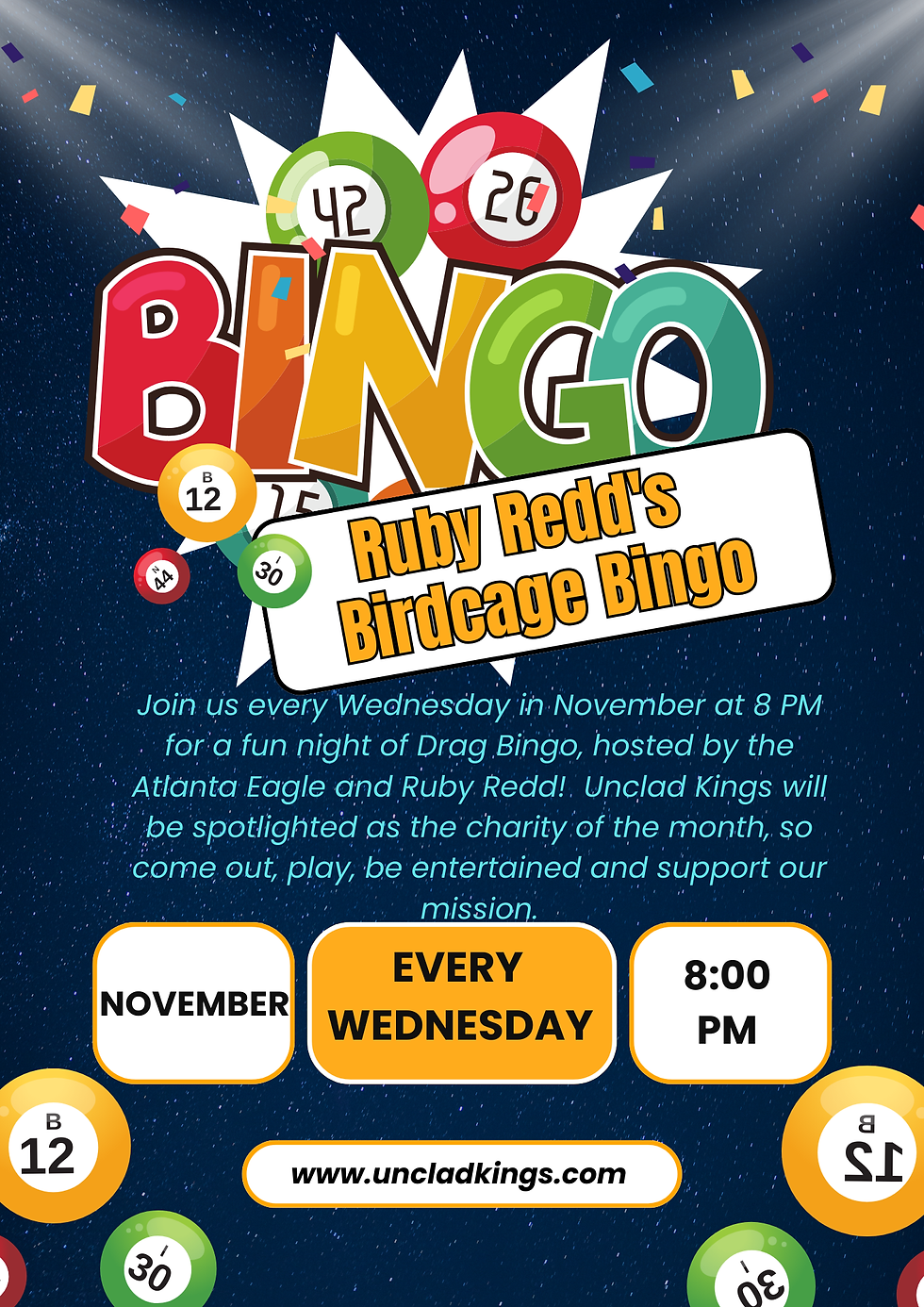 Ruby Redd's Birdcage Bingo