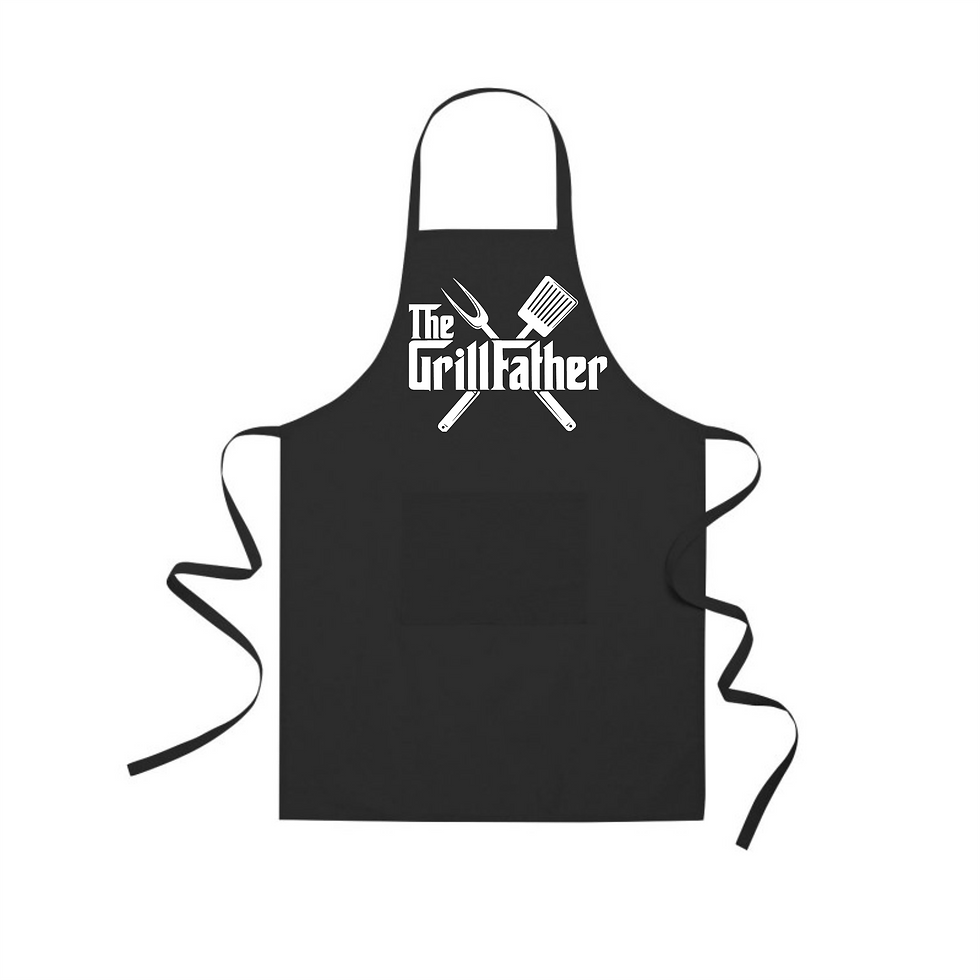 Tablier de Cuisine personnalisé "THE GRILLFATHER"