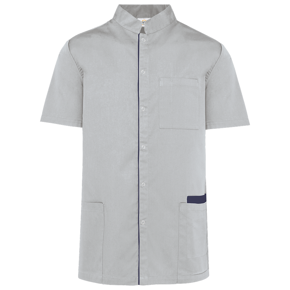 Miniature : Blouse polycoton avec boutons-pression homme