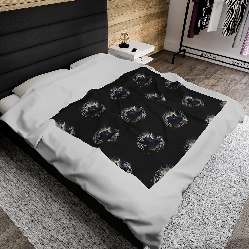 Thumbnail: Bruce Wayne Velveteen Plush Blanket