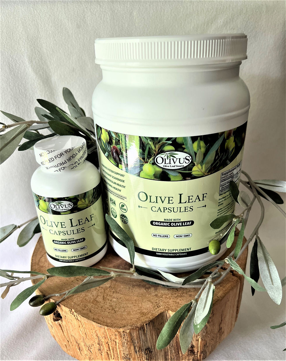 Olive Leaf Capsules 550 mg. starting at: