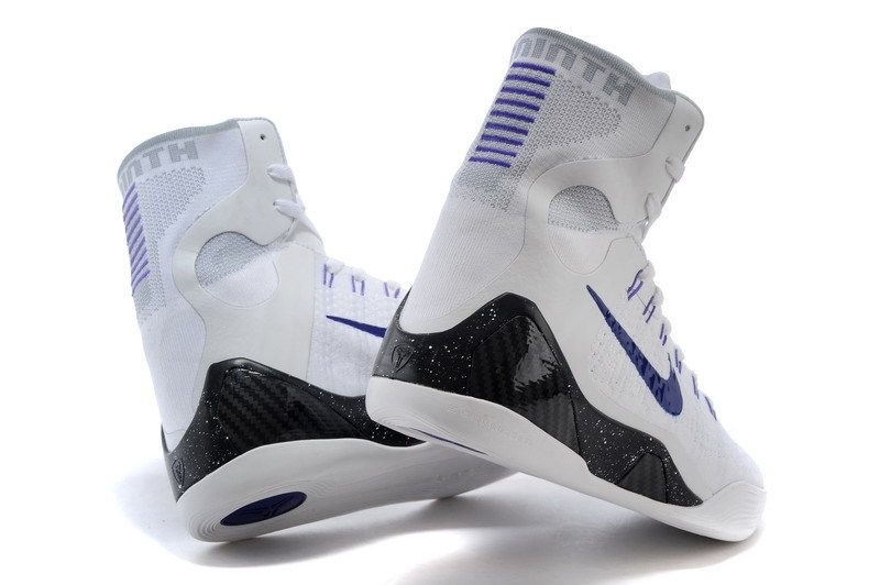 Thumbnail: Nike Kobe IX Elite xdr Top High White Men 8-14