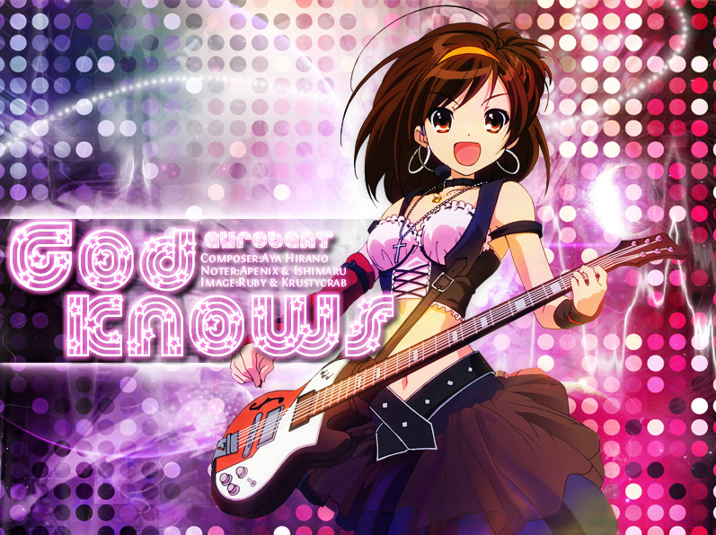 God Knows by Aya Hirano - The Melancholy of Haruhi Suzumiya