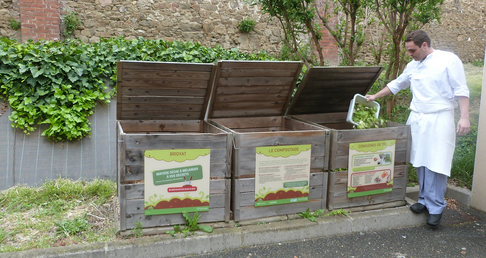 compostage, restaurant